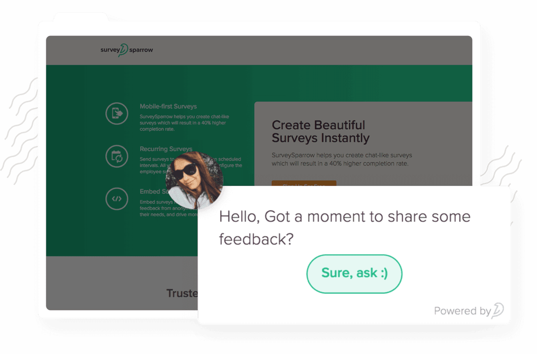 Embed Surveys on Webpages