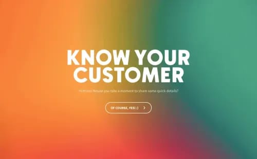KYC Form Template