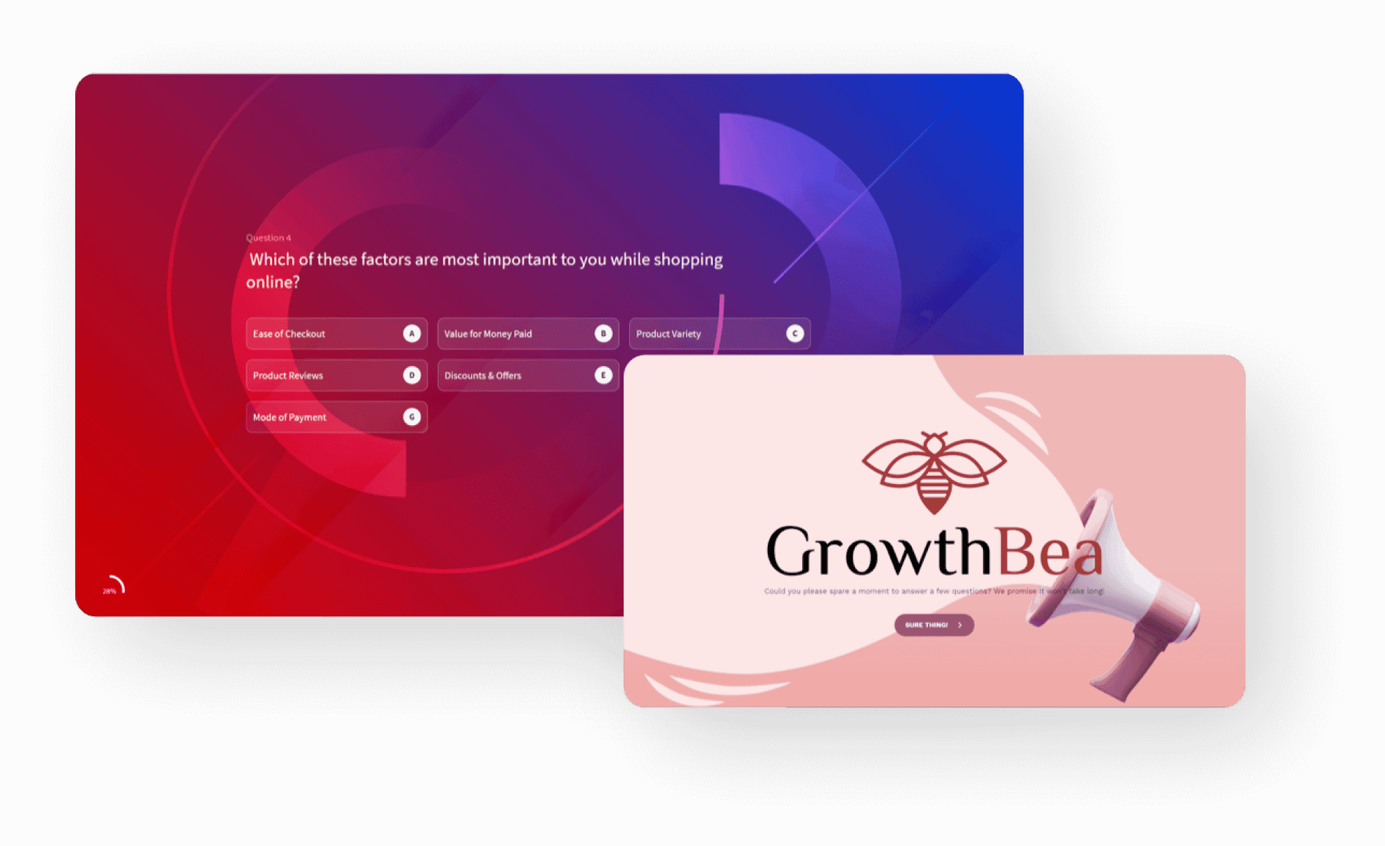 Classic Forms by SurveySparrow The Classic Forms from SurveySparrow are highly conversational, and guarantees 40% more responses.