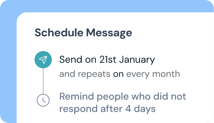 Smart Scheduling