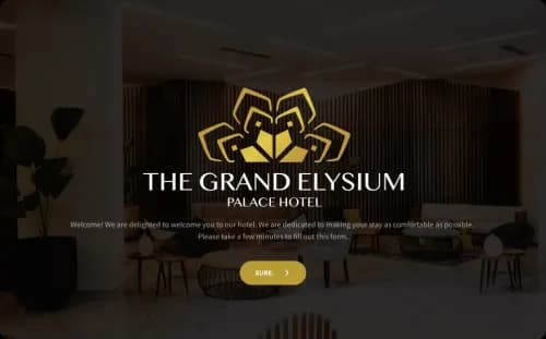 Hotel Guest Registration Form Template Hotel Guest Registration Form Template