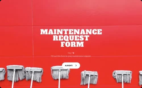 Hotel Maintenance Request Form Template Hotel Maintenance Request Form Template