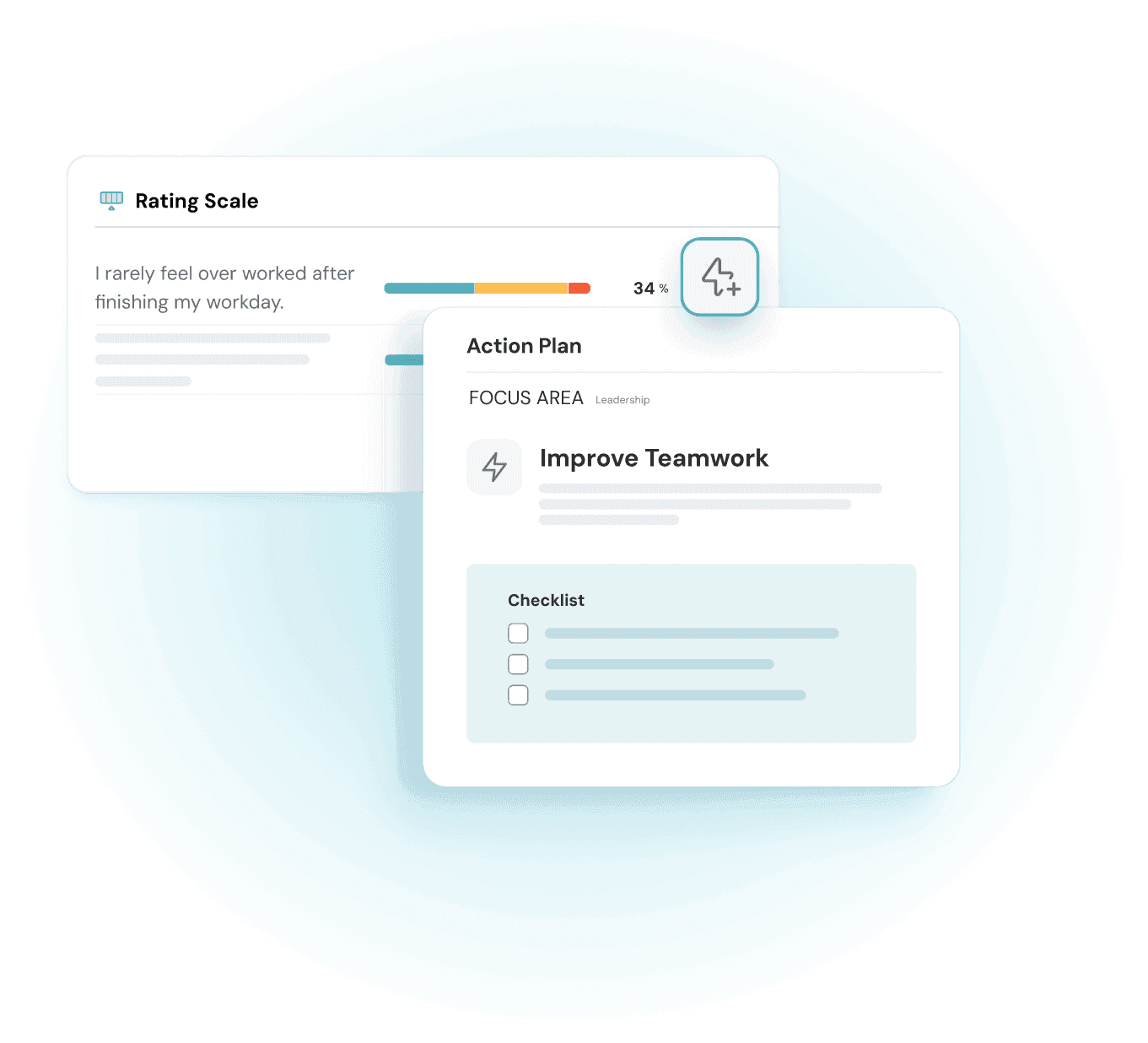 Transforme insights de satisfação em ação sem perder ritmo