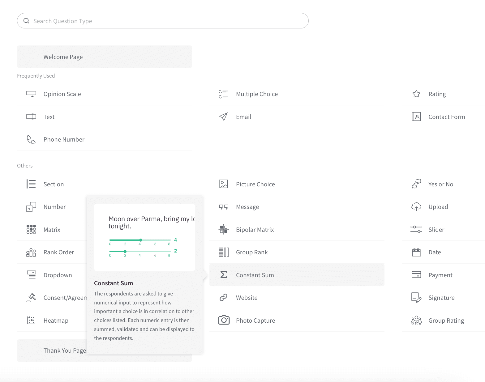 Step 2: Customize the Questions Step 2: Customize the Questions